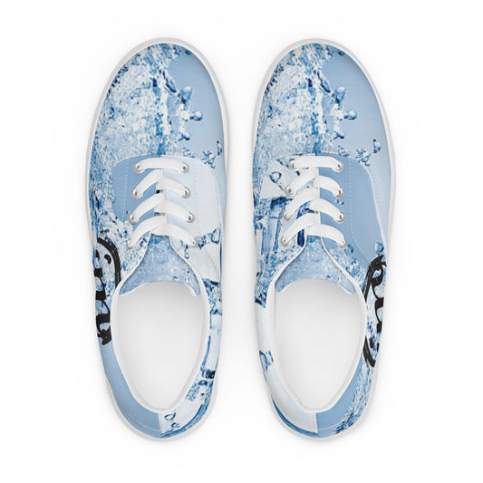 Men’s lace-up canvas shoes